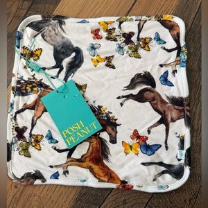 Posh peanut reversible wash cloth NWT